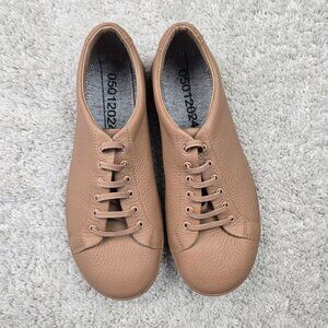 Birchbury Bramfords Barefoot Sneaker Size Men 11 Women 13 wide shoes light brown